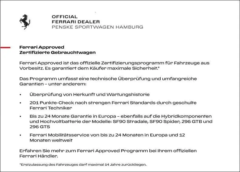 Ferrari SF90 Spider NERO OPACO - FERRARI HAMBURG