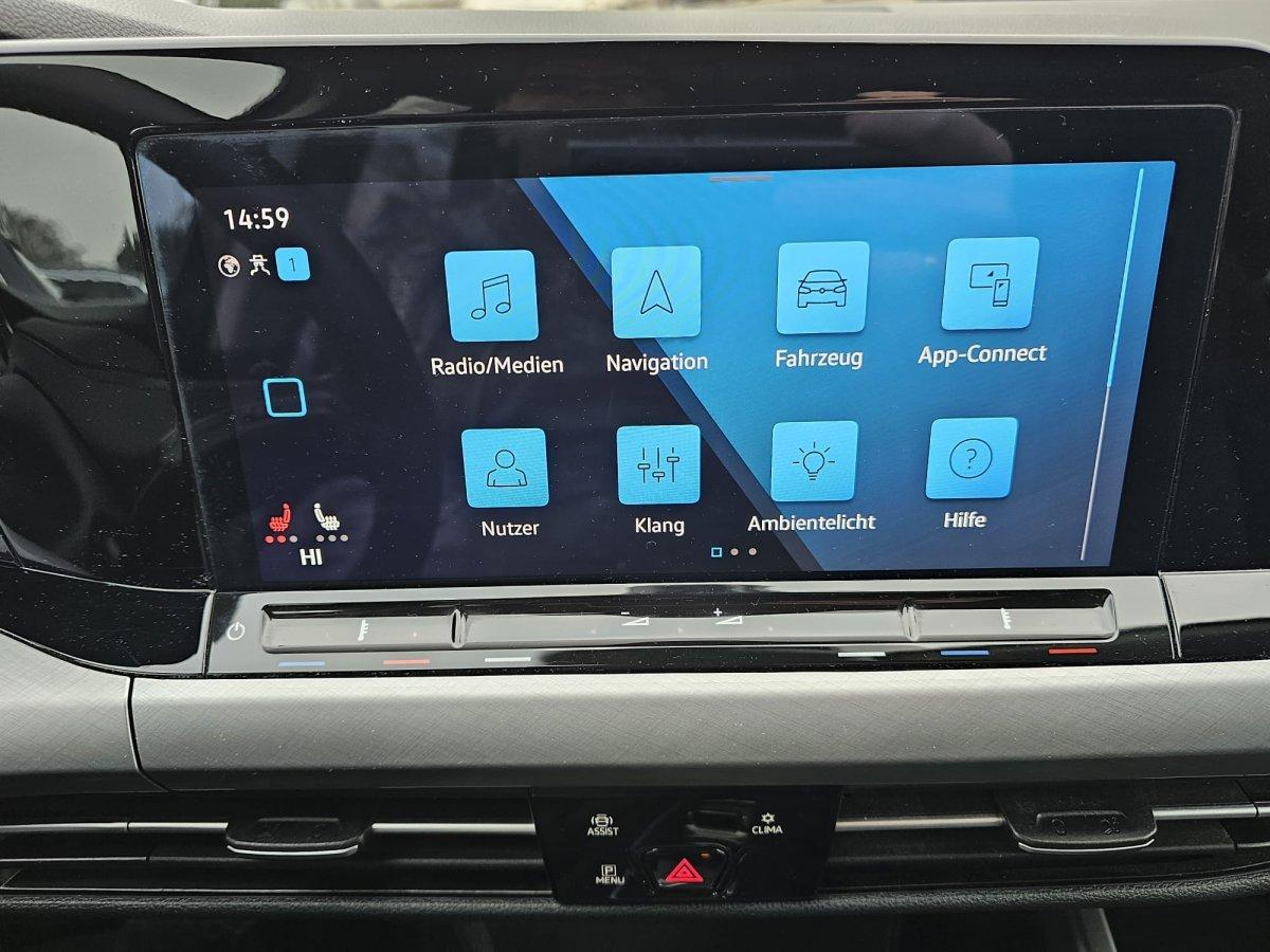 Volkswagen Golf VIII Variant 2.0 TDI Life Automatik AHK ACC, миниатюра 25