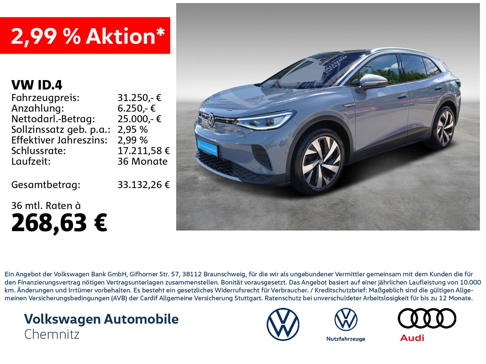 Volkswagen ID.4 Pro Performance*AHK*LED-Matrix*Rear View* imagem 2