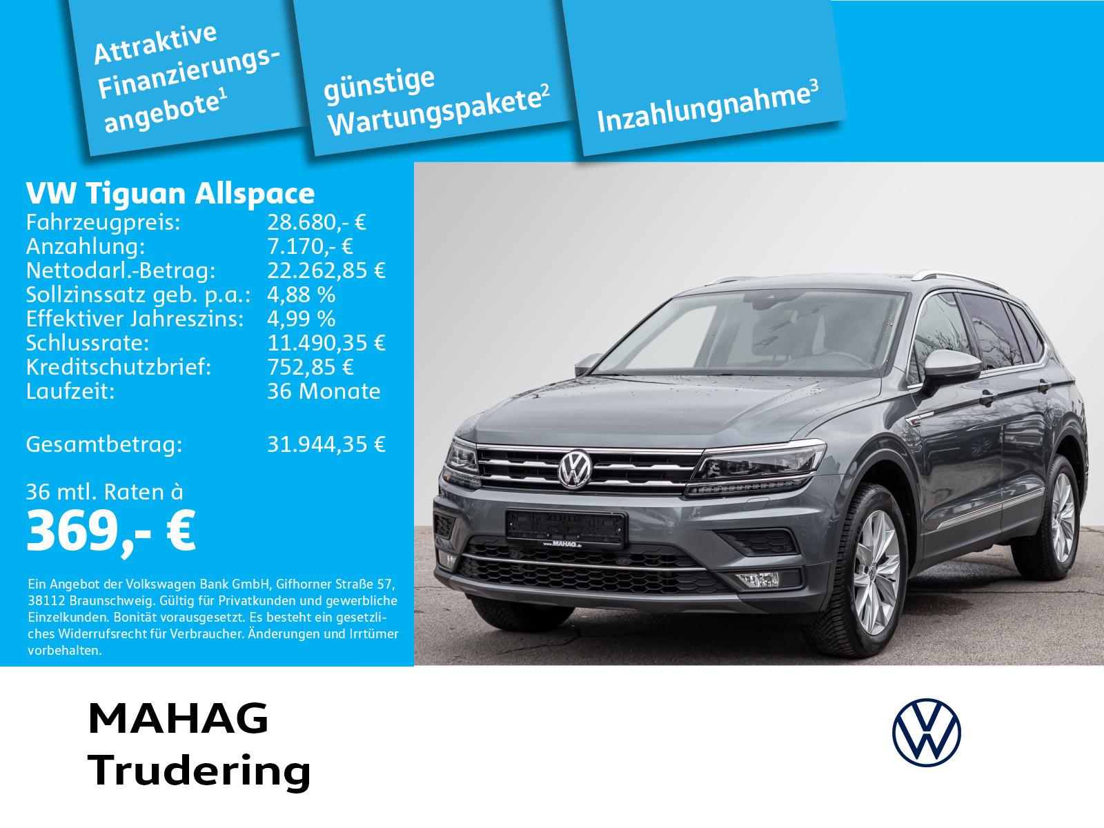 Volkswagen Tiguan Allspace Highline 4 Mot 2.0 TDI 7 Sitzer