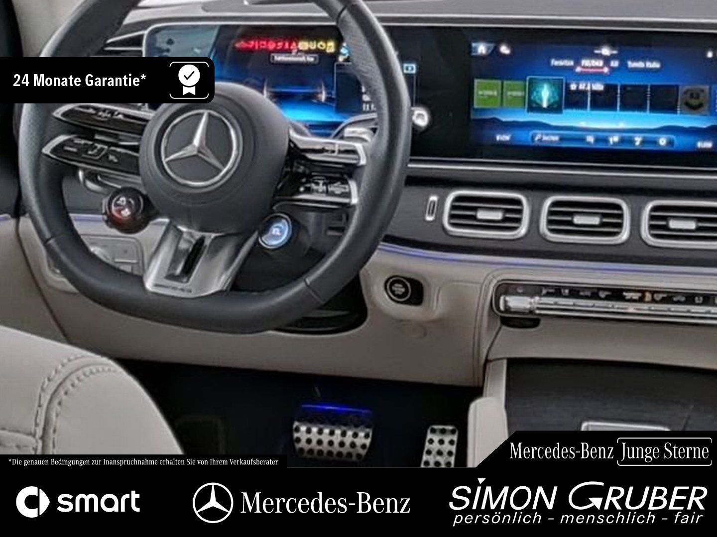 Fahrzeugabbildung Mercedes-Benz GLE 53 Hybrid 4M AMG Night Exklusiv Nappa AHK