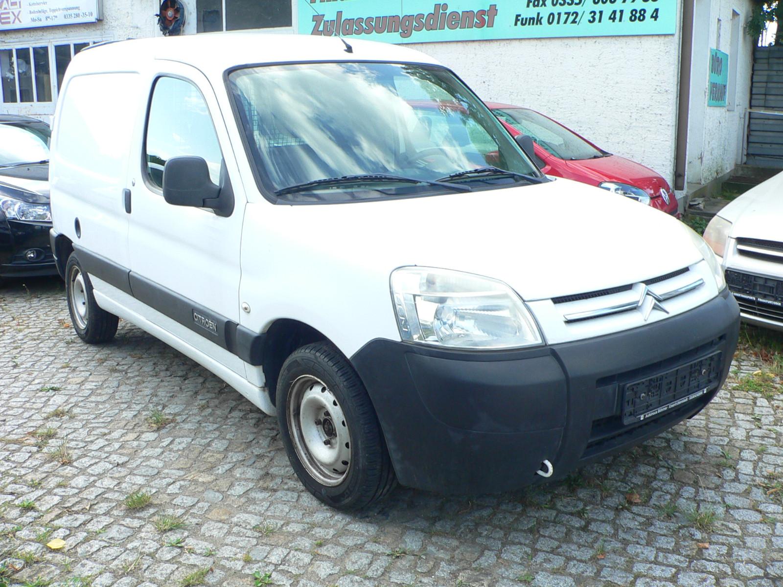 Citroën Berlingo HDi90 600 Niv.B Kasten"92TKM"1-HAND"