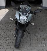 Kawasaki BX125A Ninja 125 silber/schwarz/grün  - KAWASAKI VON 81 BIS 125 CCM