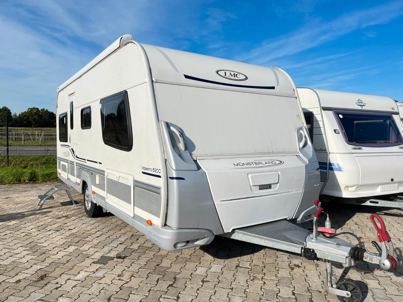 LMC MAESTRO 520 D -Rundsitz/Franz.Bett/Mover/Markise