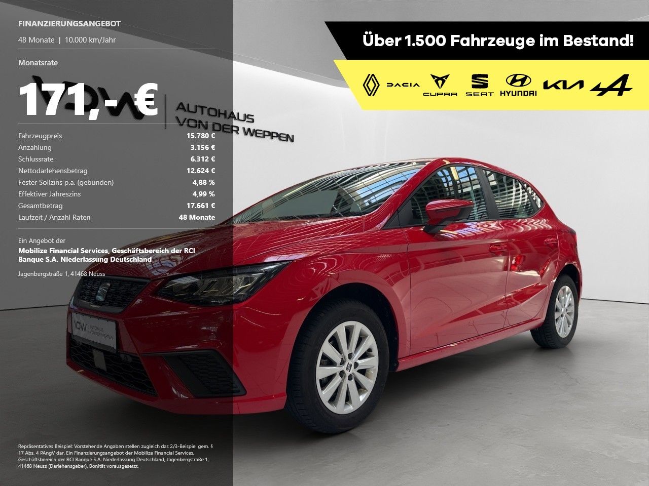 SEAT Ibiza Style 1.0 TSI Kamera SHZ FullLink GJR