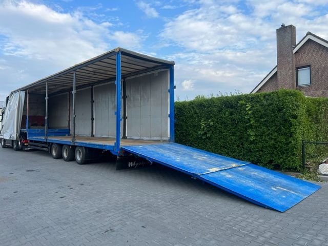 Kögel Semi dieplader met oprijklep