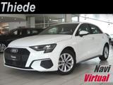 Audi A3 Sportback 35 TFSI NAVI/LED/SPORT/SHZ/VIRT/DAB - Audi A3 weiß Gebrauchtwagen Sportback