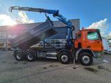 Mercedes-Benz Actros 3241 8X4 Containersysteem/ 20T HMF crane/ - Container