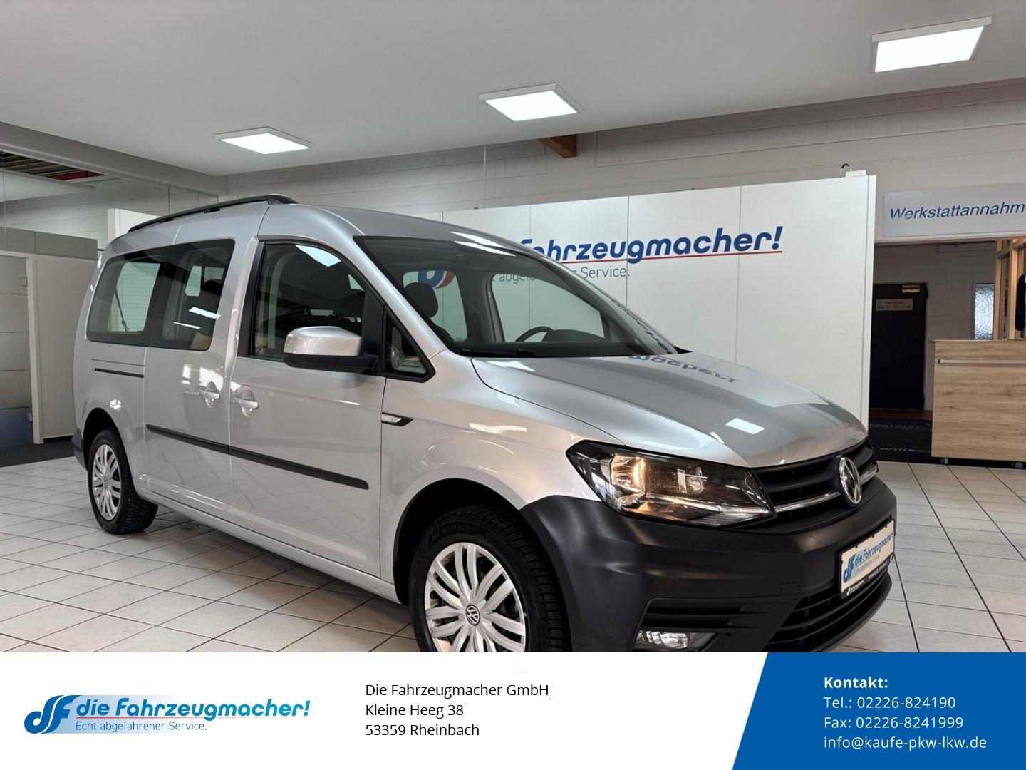 Volkswagen Caddy Maxi Trendline BMT AHK Navi Mehrzonenklima
