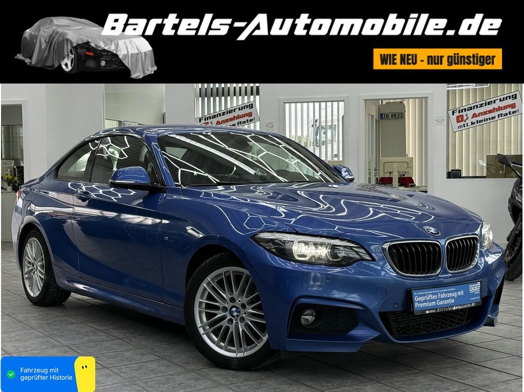 BMW 218 d Coupe M Sport, LED, Navi, Alcantara, PDC