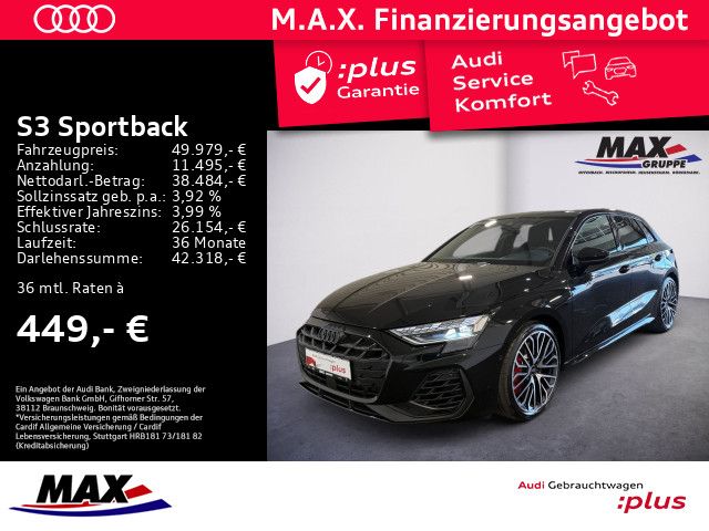 S3 Sportback TFSI QTT MATRIX+PANO+KAMERA+NAV+HUD