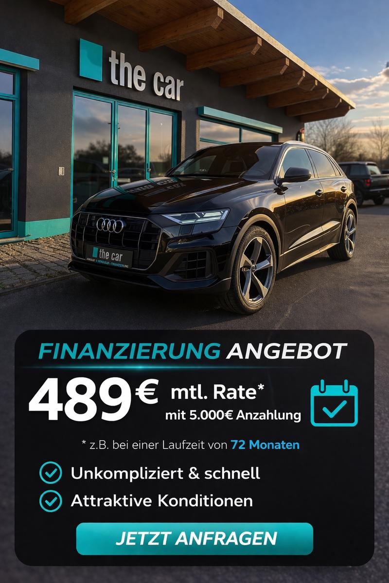 Audi Q8 50 TDI quattro S-Line/B&O/Standheizung/Pano