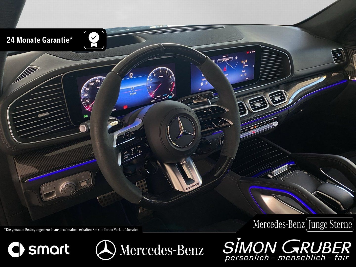 Fahrzeugabbildung Mercedes-Benz GLE 63 S 4M+ AMG Exklusiv ActivRide Perfo Burm