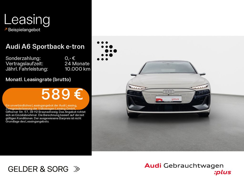 Audi A6 Sportback e-tron perf. 687km/WLTP*B&O*Pano*