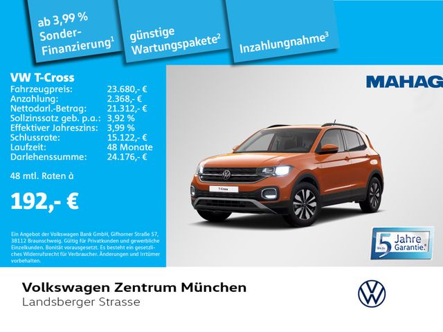 Volkswagen T-Cross 1.0 TSI MOVE ACC Navi Sitzhz DSG