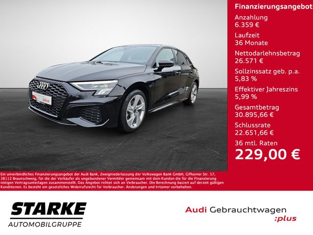 Audi A3 Sportback 35 TFSI S tronic S line NaviPlus LE