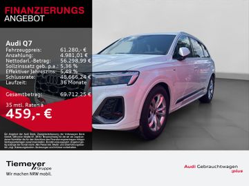 Audi Q7 45 TDI Q S LINE LUFT AHK HuD NACHTSICHT