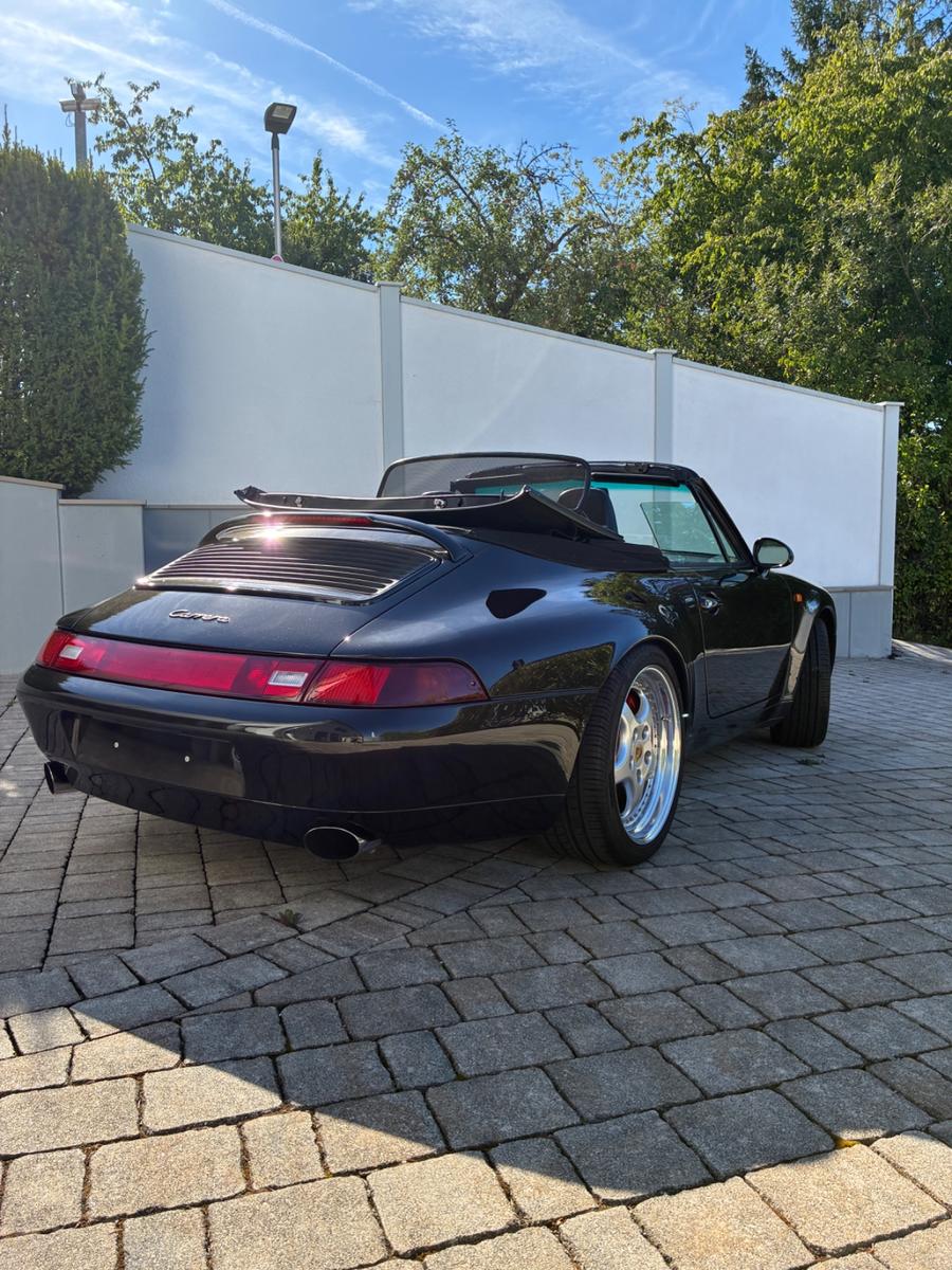 Porsche 911 993 Carrera Cabriolet 1995 Schalter 139tkm  