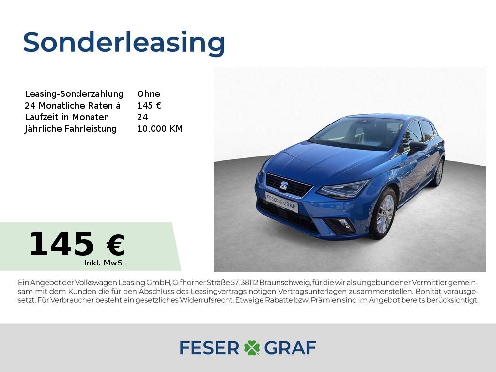 Seat Ibiza 1.0 TSI FR-Line DSG|GJR|Full Link|KAMERA