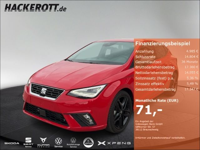 Seat Ibiza FR Pro Black Edition 1.5 TSI DSG Navi Temp