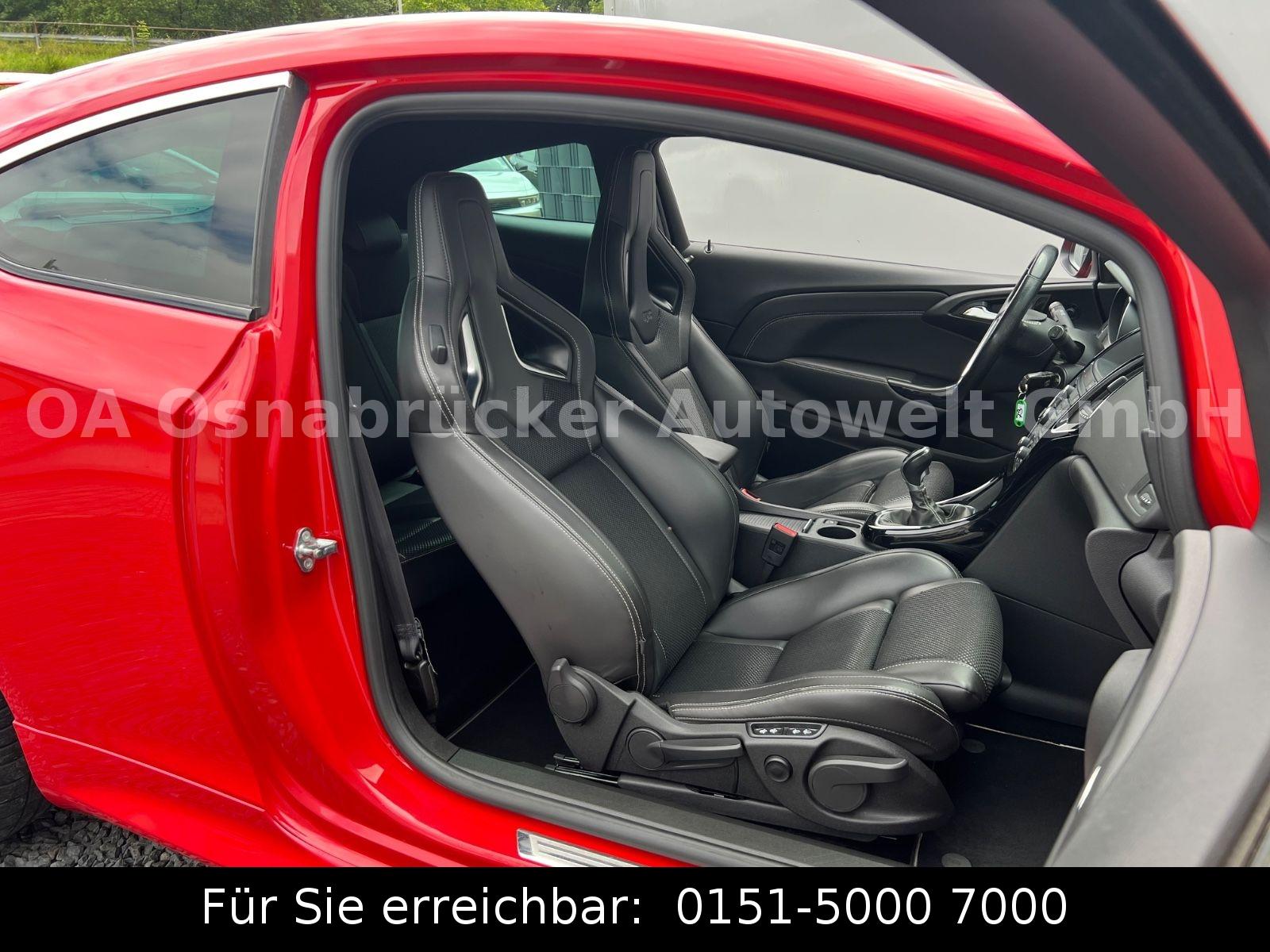 Opel Astra J GTC OPC 280PS SHZ Lenkradheiz.  Tempomat