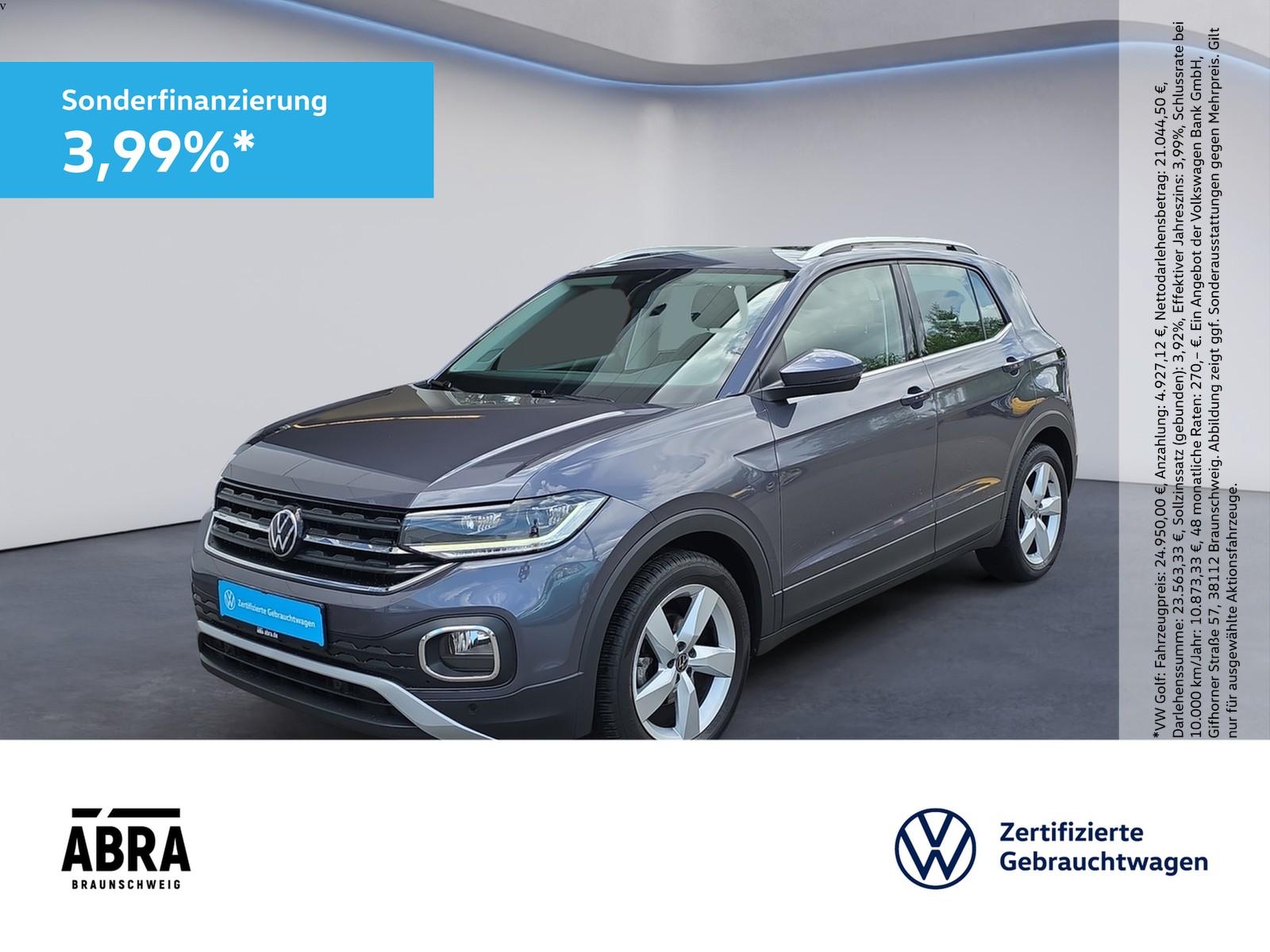Volkswagen T-Cross 1.0 TSI Style DSG CAM+LED+ACC+LED++APP
