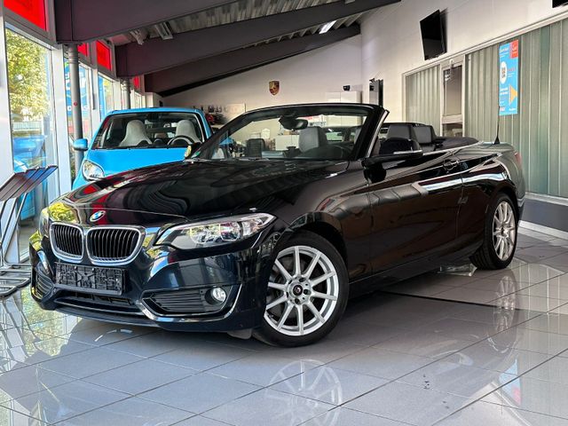 BMW 228 i Cabrio*LEDER*TÜV*NAVI*ALU*ASP