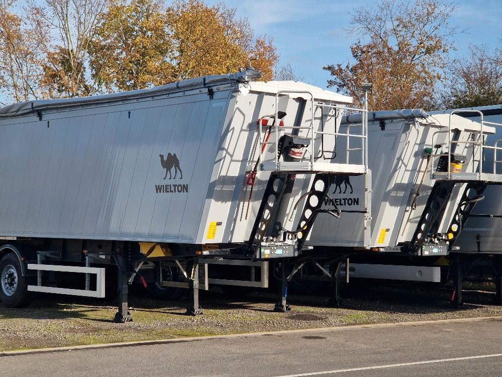 Wielton 55m3 Alu-Kastenmulde Kombitür Weight Master