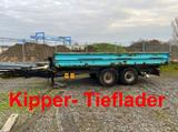 Obermaier  14 t Tandemkipper- Tieflader - Obermaier Tieflader