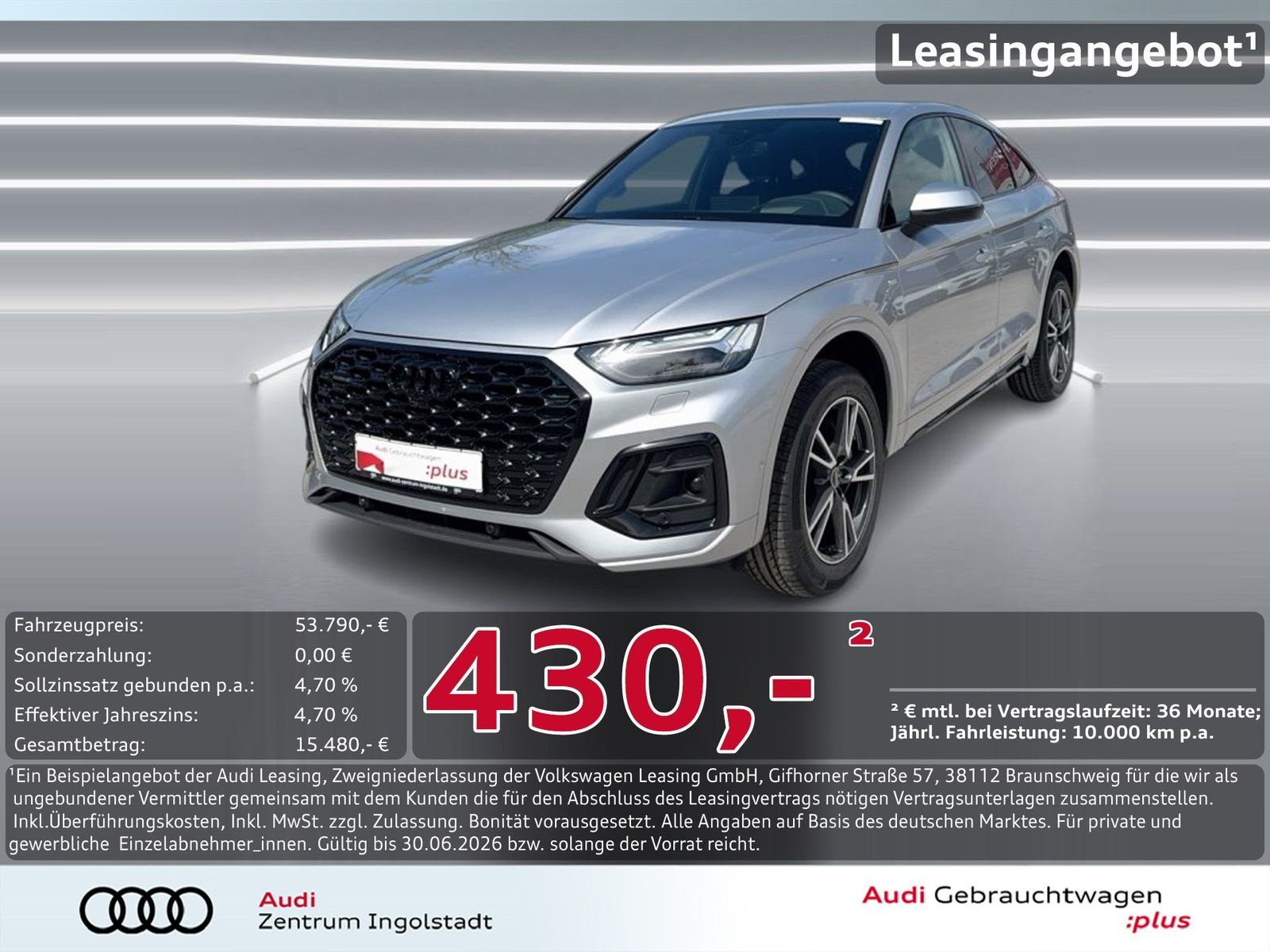 Audi Q5 Sportback 50 TDI qu S line MATRIX AHK HuD ACC