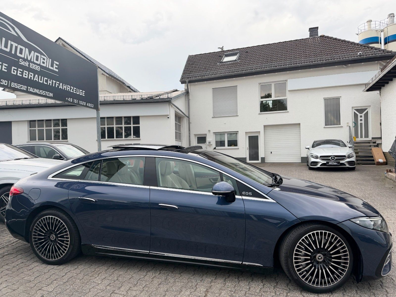 Mercedes-Benz EQS 580 4M+ AMG Hyper*4xMassage*TV*HA-Lenk*3DHUD imagem 3