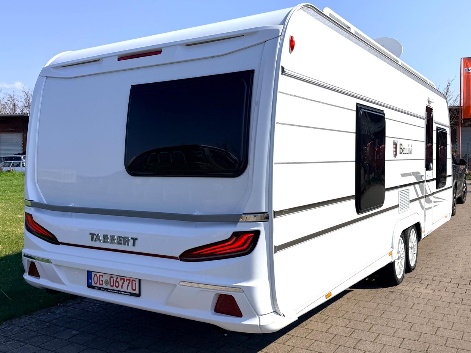 Tabbert Bellini 655 Heckbad Klima Leder Dusche WC 12v !!