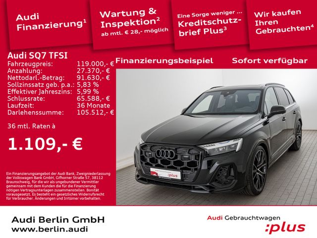 Audi SQ7 TFSI tiptr. PDC MATRIX B&O AHK STDHZG 360°K