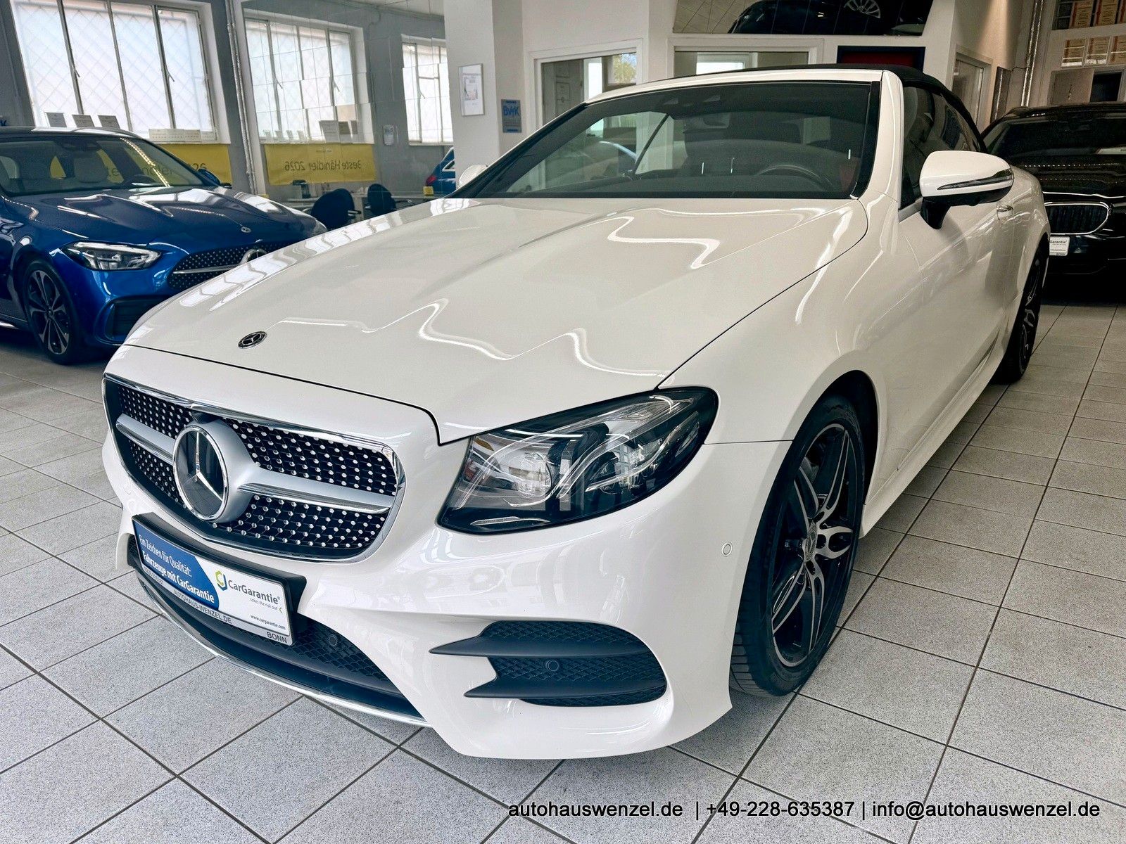Mercedes-Benz E 200 Cabrio AMG - nur 48 tkm - LEDER 360° MEMO foto 2