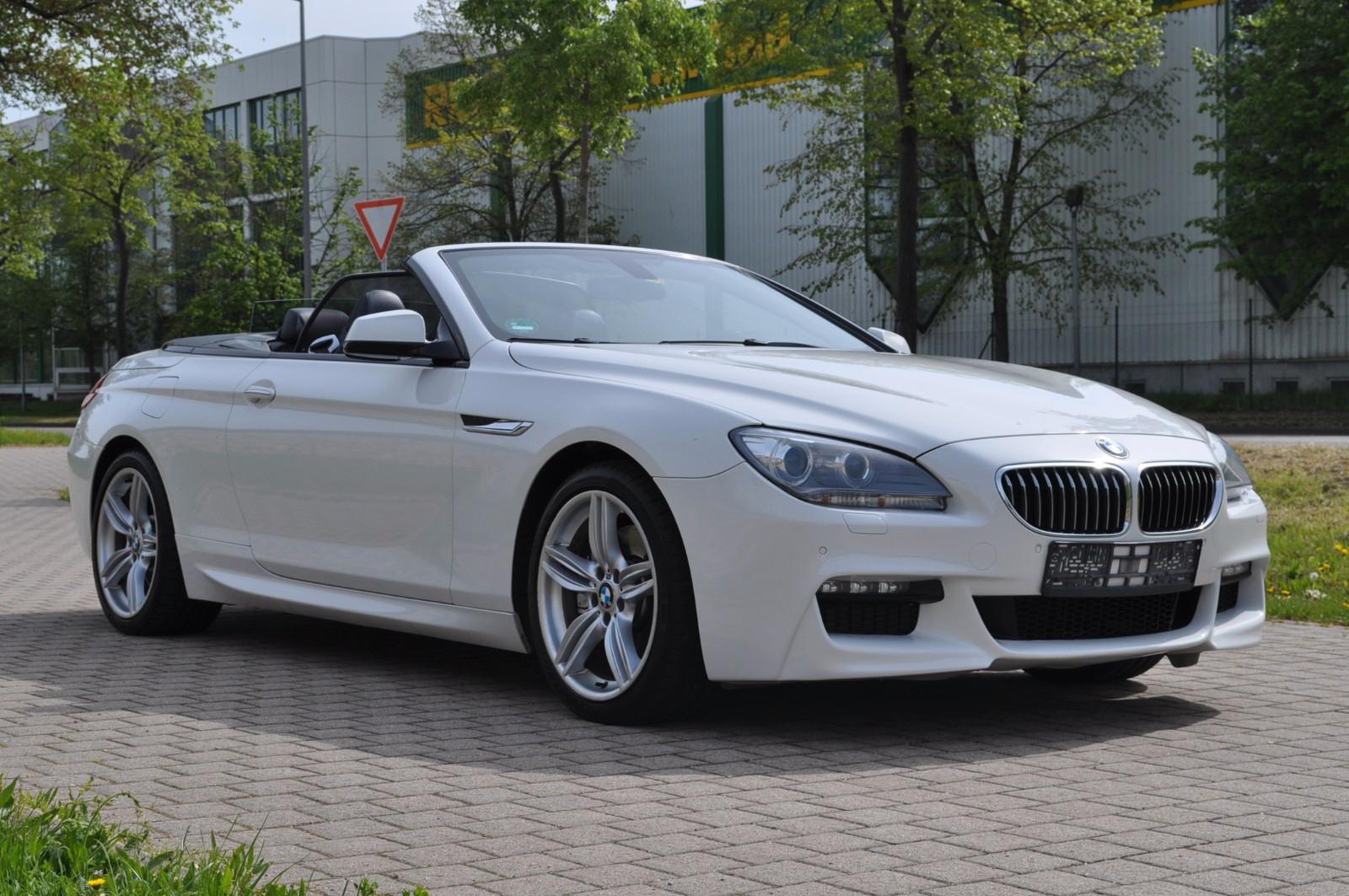 BMW 640 d xDrive Cabrio WEISS * M Sport Edition *