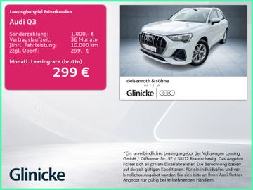 Audi Q3 S line 35 TFSI S tr AHK/Nav/Kam/ACC/ASI/PBox