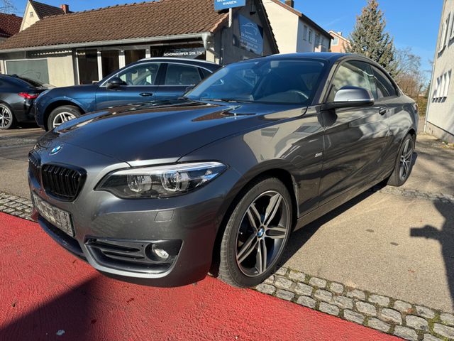 BMW 2 Coupe 218 d Sport Line Navi/ LED/