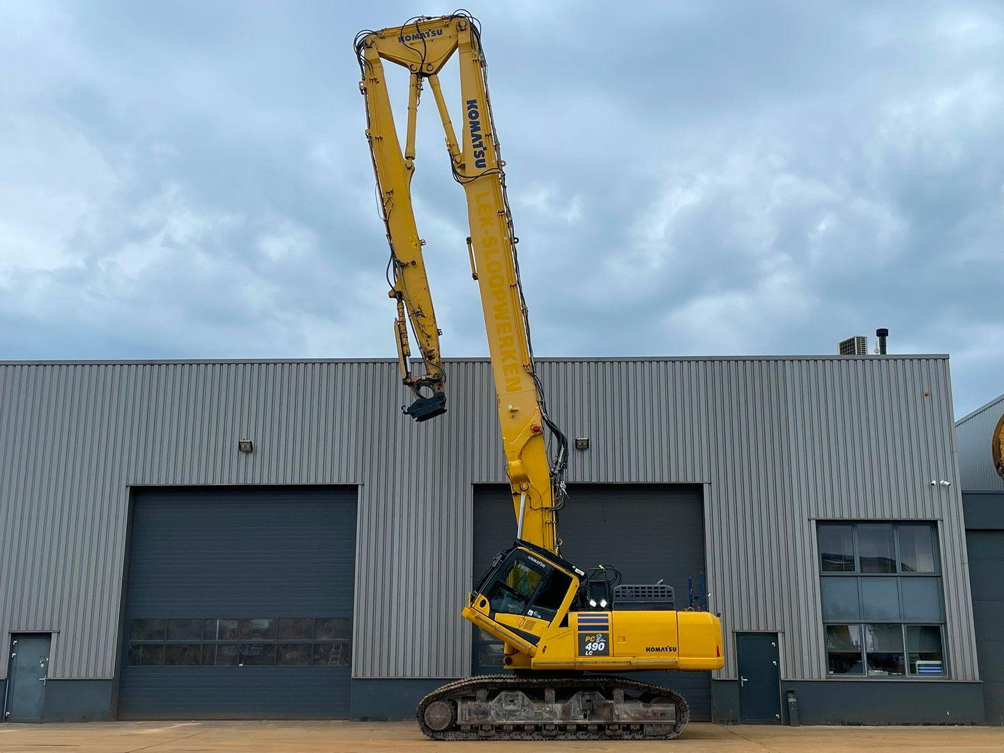 Komatsu PC490HRD-10 - 28m Demolition Boom