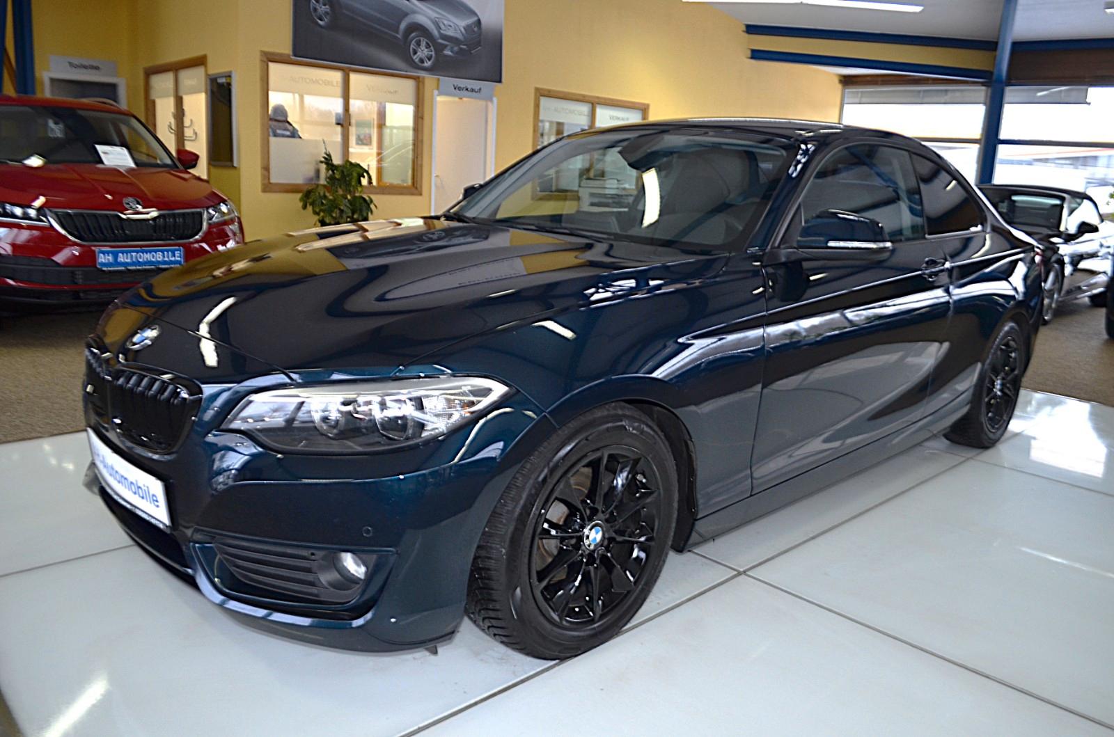 BMW 218 i Coupe Advantage KLIMAAUTO./ TEMPOMAT / PDC