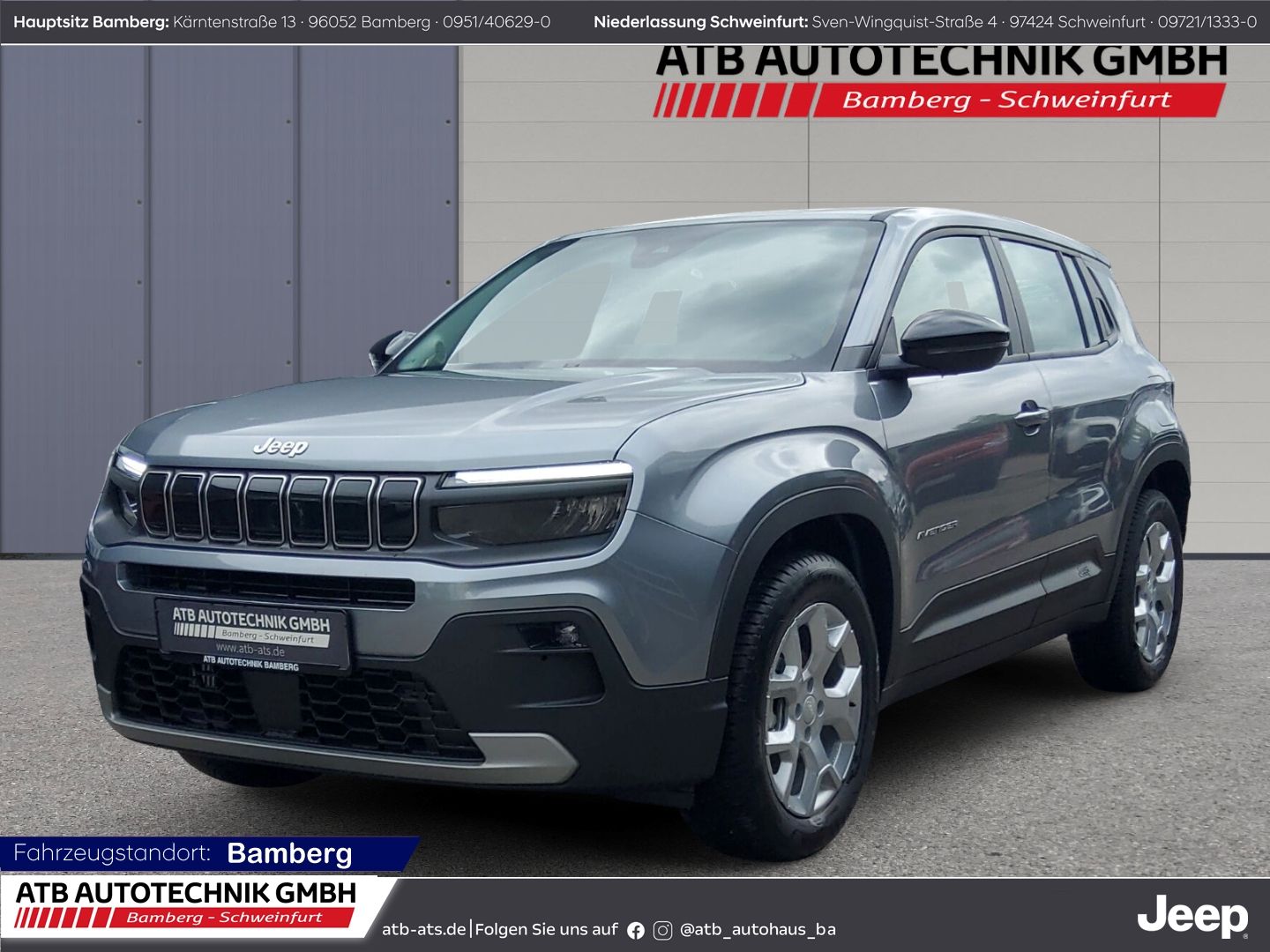 Fahrzeugabbildung Jeep Avenger Altitude LED PDC SHZ Keyless Rückfahrkam
