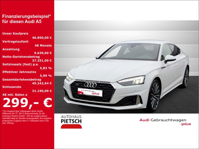 Audi A5 Sportback 40 TDI advanced S line Matrix ACC