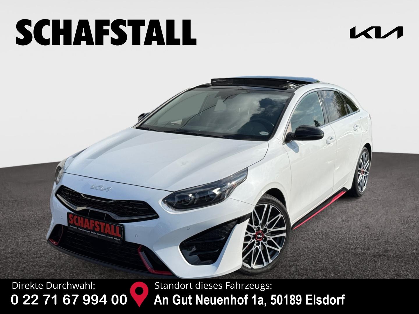 Kia ProCeed GT 1.6T DCT7 Komfortpaket Panodach Allwe