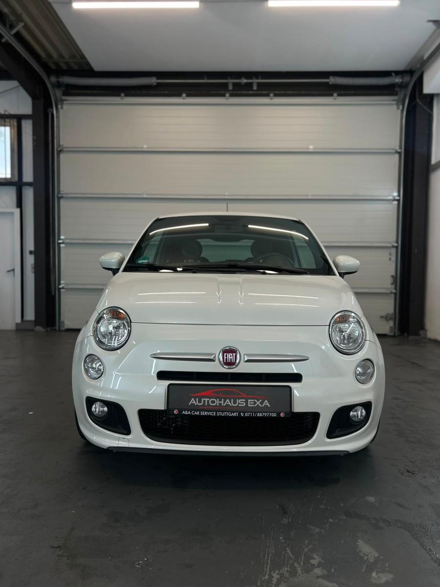 Fiat 500 S -SCHECKHEFTGEFLEGT-