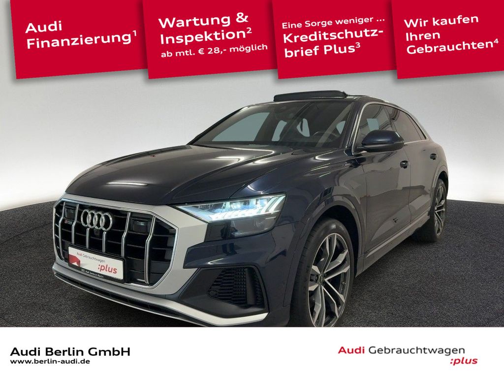 Audi SQ8 TFSI tiptr. AHK LEDER MATRIX 360°K PANO HUD