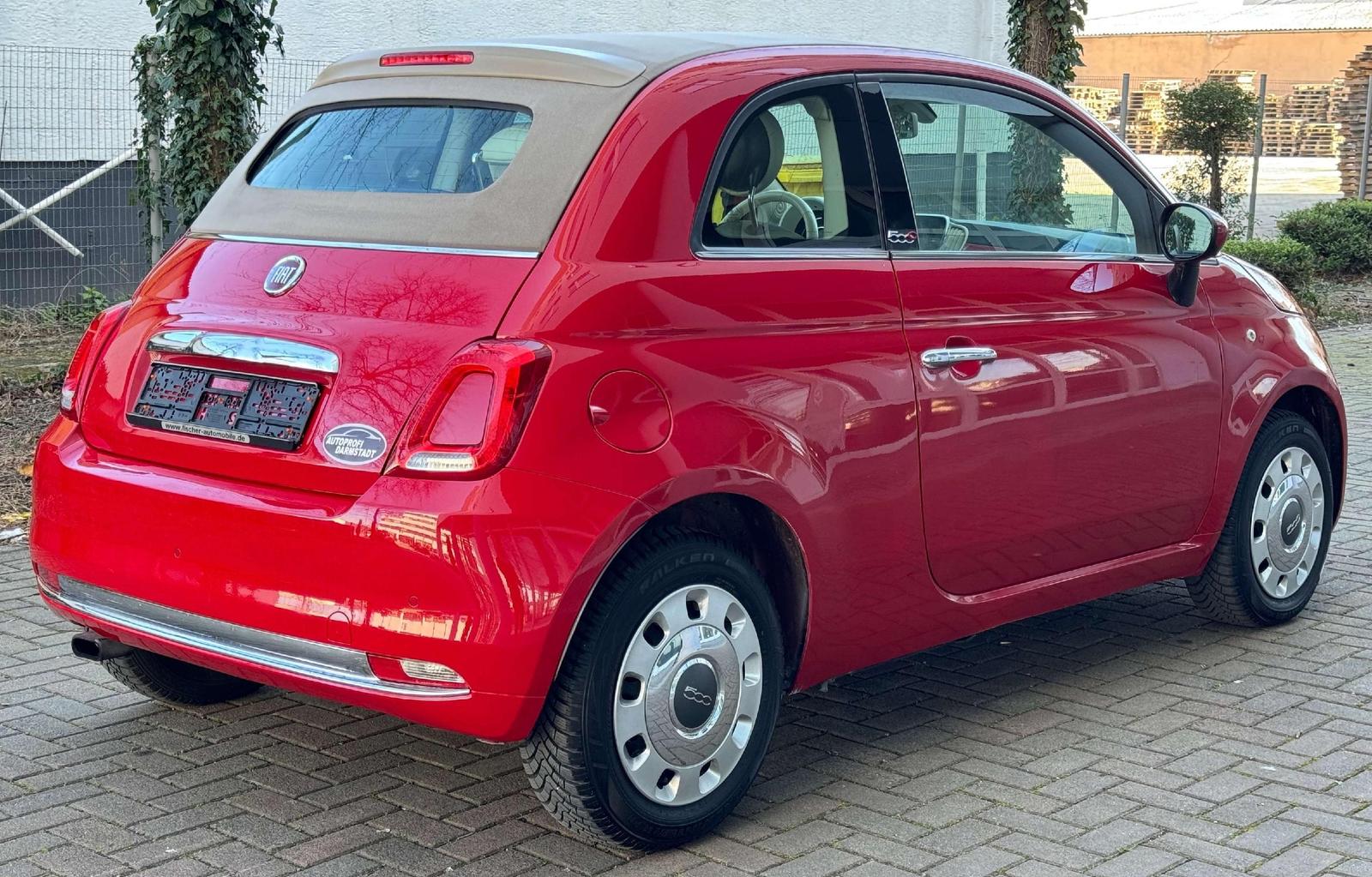 Fiat 500C TÜV AU NEU/ Nur 22000 Tkm /KLIMA/PDC/BLUETO