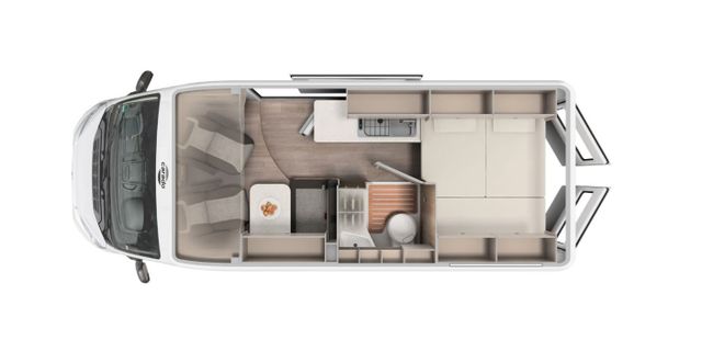 Carado CV 600 PRO AWT beheizt Navi Kamera Rahmenfenster