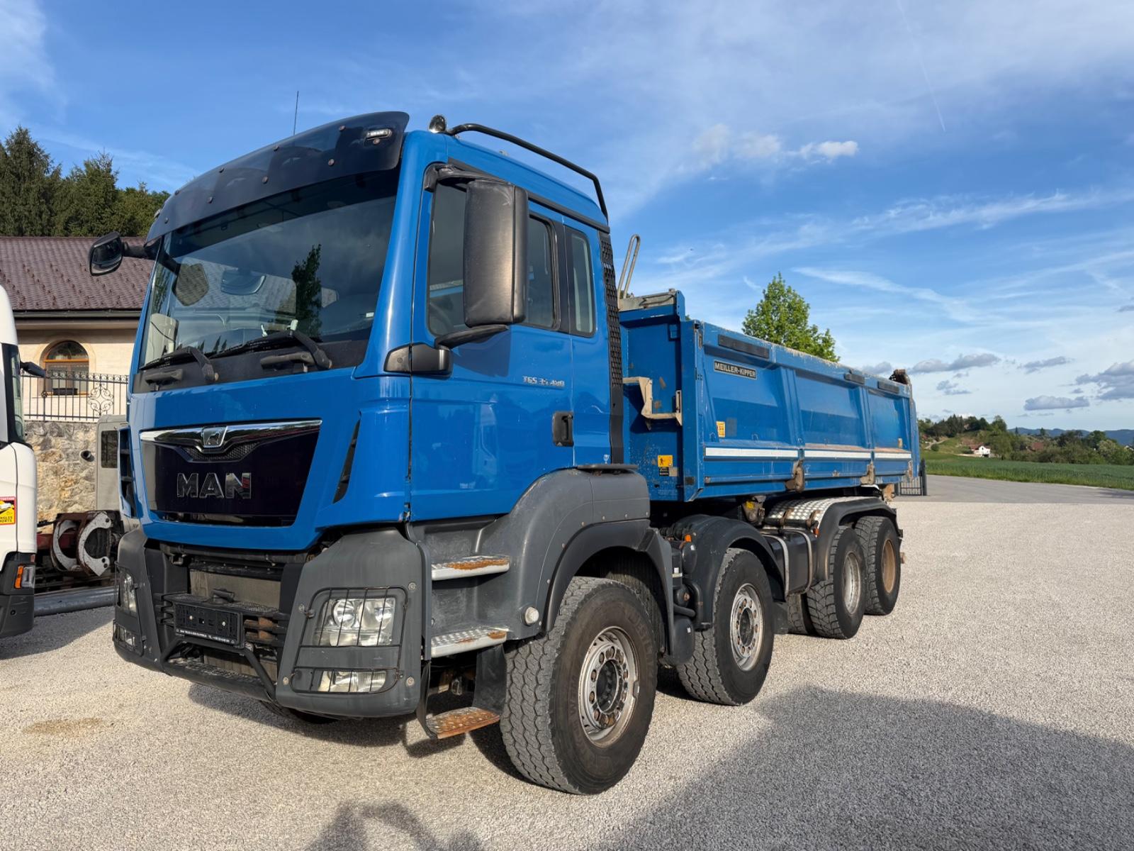 MAN TGS 35.480 8X4 MEILLER BORDMATIC