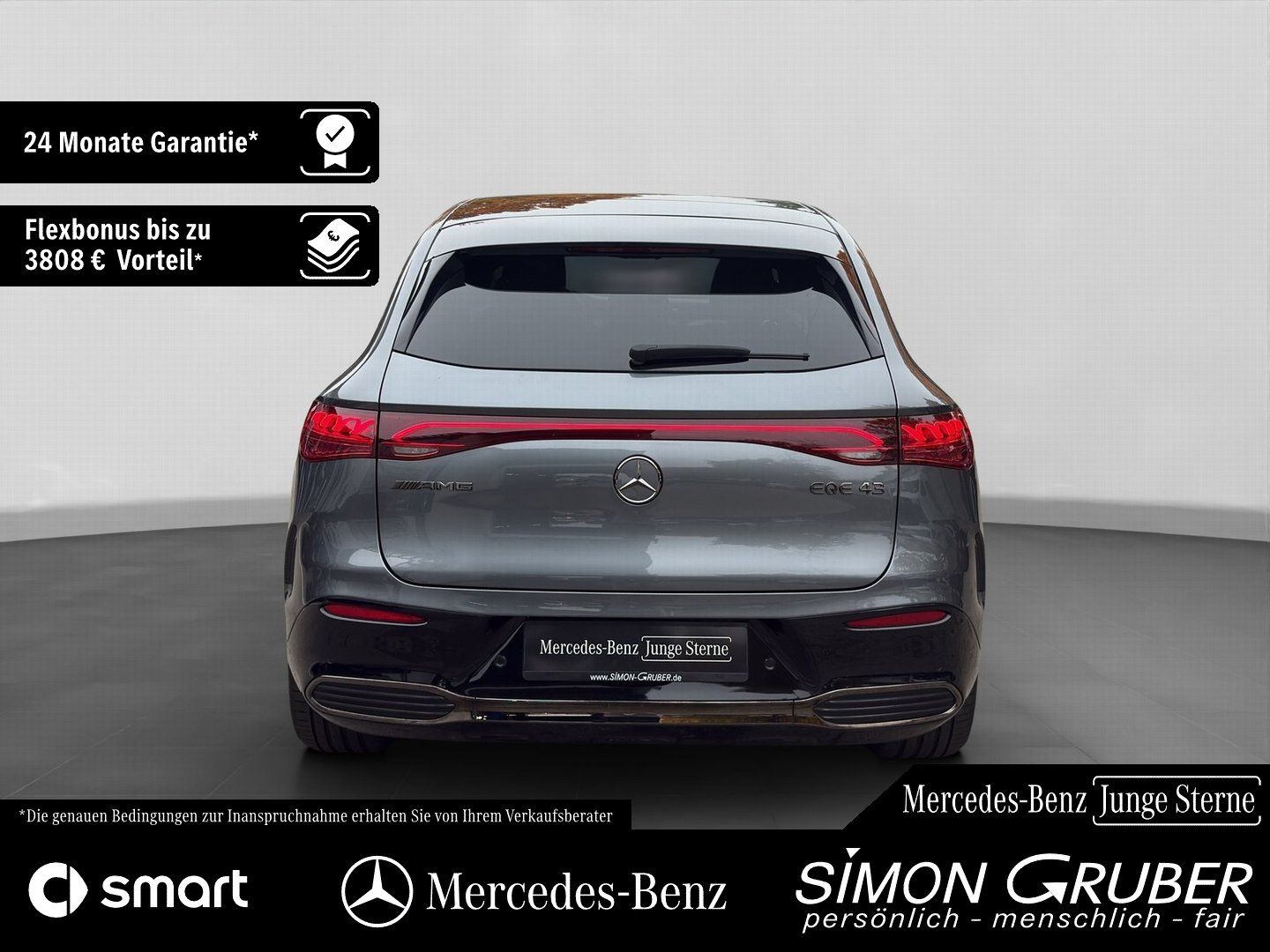 Fahrzeugabbildung Mercedes-Benz EQE 43 4M SUV AMG Night Pano HUD Sitzklima Nappa