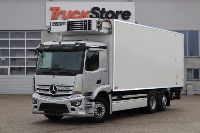 Mercedes-Benz eActros 300 L Tiefkühlkoffer ACC-Abstand ABS/ASR