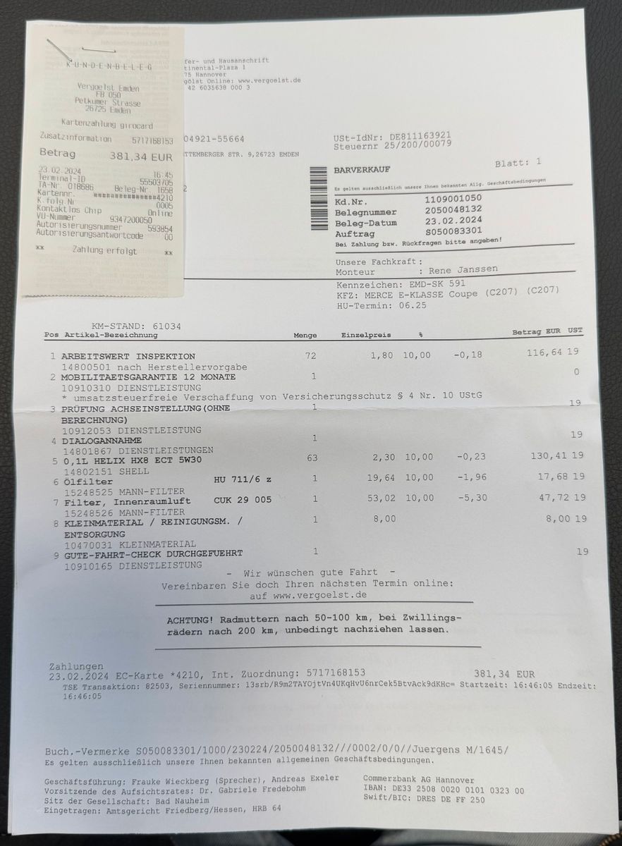Fahrzeugabbildung Mercedes-Benz E 200 CGI Coupe Sportpaket AMG-Line Pano Leder